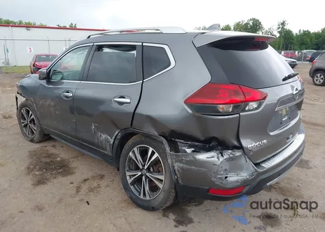 2019 Nissan Rogue Sv z USA, uszkodzony, nr VIN JN8AT2MV3KW382901